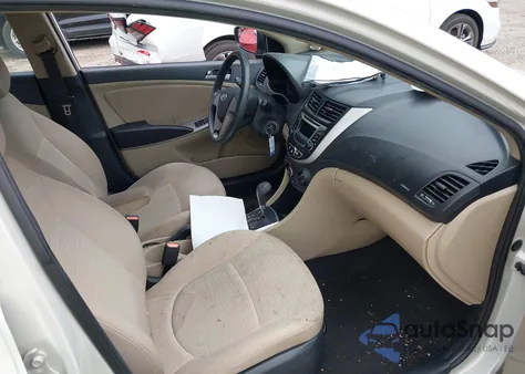 2016 Hyundai Accent Se из США, поврежденный, VIN KMHCT4AE7GU002901